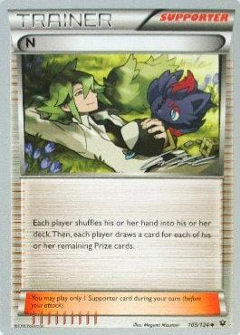 N (105/124) (Ninja Blitz - Cody Walinski) [World Championships 2016] Pokemon Single Pokémon  | Multizone: Comics And Games
