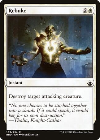 Rebuke [Battlebond] MTG Single Magic: The Gathering  | Multizone: Comics And Games