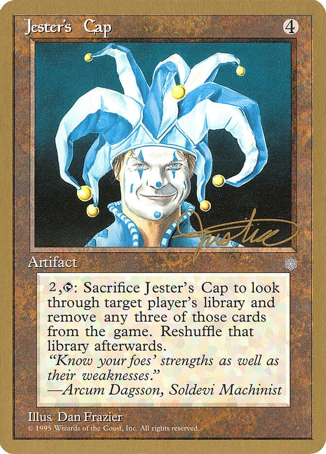 Jester's Cap (Mark Justice) [Pro Tour Collector Set] MTG Single Magic: The Gathering  | Multizone: Comics And Games