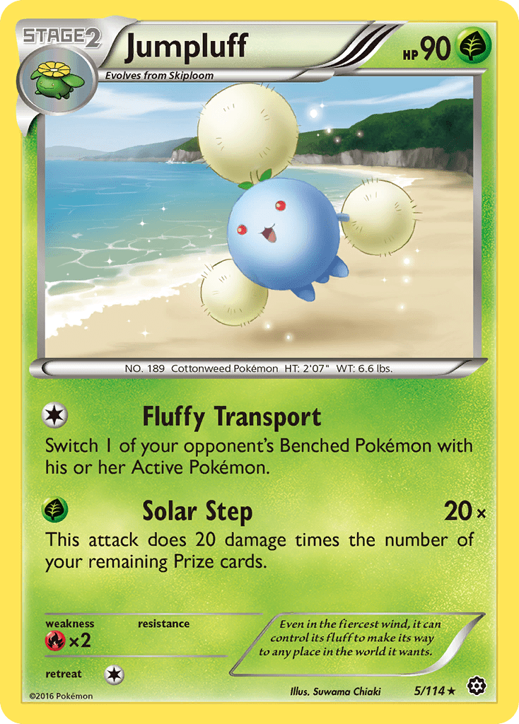 Jumpluff (5/114) [XY: Steam Siege] Pokemon Single Pokémon  | Multizone: Comics And Games