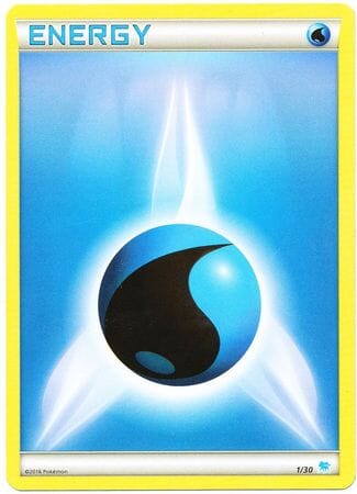 Water Energy (1/30) [XY: Trainer Kit 3 - Suicune] Pokemon Single Pokémon  | Multizone: Comics And Games