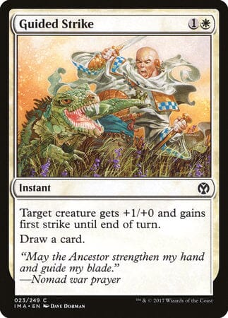 Guided Strike [Iconic Masters] MTG Single Magic: The Gathering  | Multizone: Comics And Games