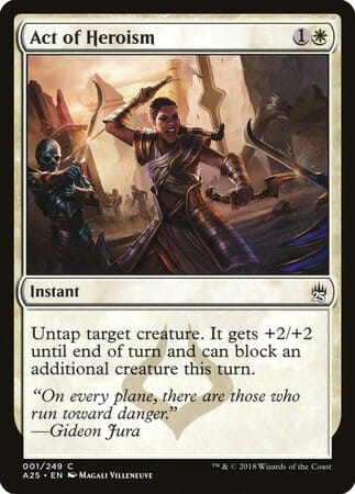 Act of Heroism [Masters 25] MTG Single Magic: The Gathering  | Multizone: Comics And Games