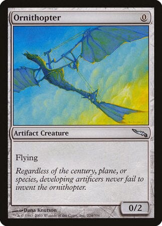 Ornithopter [Mirrodin] MTG Single Magic: The Gathering  | Multizone: Comics And Games