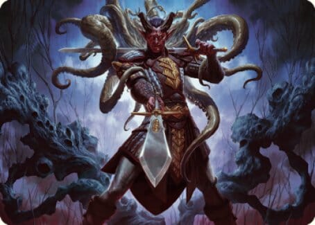 Zevlor, Elturel Exile Art Card (42) [Commander Legends: Battle for Baldur's Gate Art Series] MTG Single Magic: The Gathering  | Multizone: Comics And Games