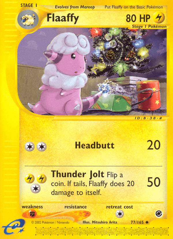 Flaaffy (77/165) [Expedition: Base Set] Pokemon Single Pokémon  | Multizone: Comics And Games