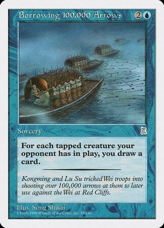 Borrowing 100,000 Arrows [Portal Three Kingdoms] MTG Single Magic: The Gathering  | Multizone: Comics And Games