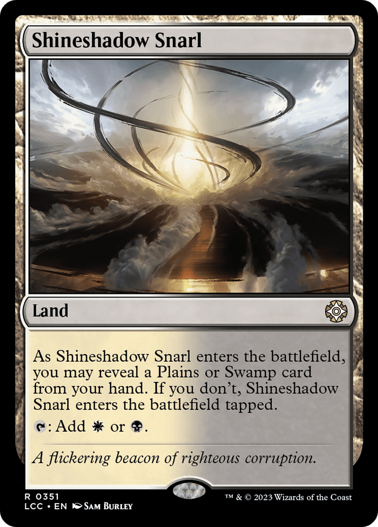 Shineshadow Snarl [The Lost Caverns of Ixalan Commander] MTG Single Magic: The Gathering  | Multizone: Comics And Games