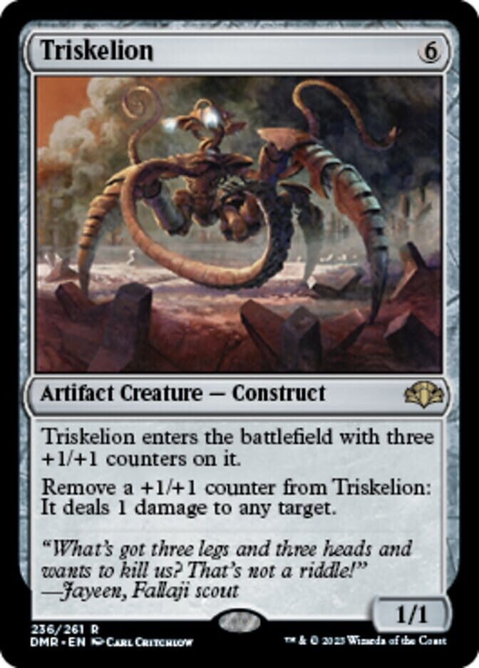 Triskelion [Dominaria Remastered] MTG Single Magic: The Gathering  | Multizone: Comics And Games