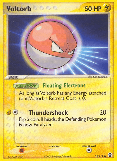 Voltorb (85/112) [EX: FireRed & LeafGreen] Pokemon Single Pokémon  | Multizone: Comics And Games