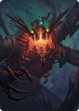 Mishra, Lost to Phyrexia Art Card [The Brothers' War Art Series] MTG Single Magic: The Gathering  | Multizone: Comics And Games