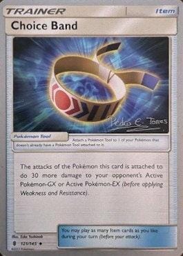 Choice Band (121/145) (Dragones y Sombras - Pedro Eugenio Torres) [World Championships 2018] Pokemon Single Pokémon  | Multizone: Comics And Games