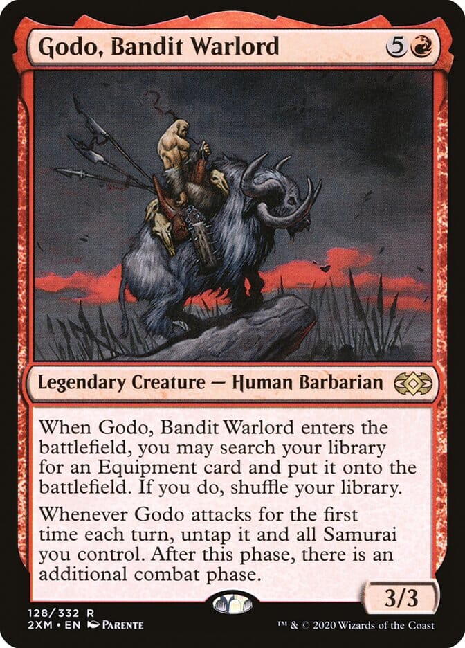 Godo, Bandit Warlord [Double Masters] MTG Single Magic: The Gathering  | Multizone: Comics And Games