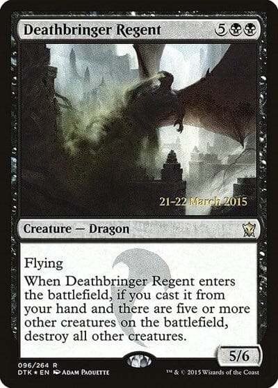 Deathbringer Regent [Dragons of Tarkir Promos] MTG Single Magic: The Gathering  | Multizone: Comics And Games