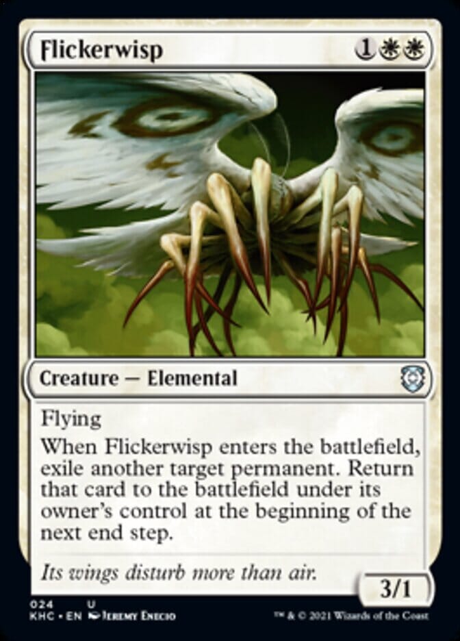 Flickerwisp [Kaldheim Commander] MTG Single Magic: The Gathering  | Multizone: Comics And Games