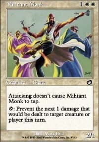 Militant Monk [Torment] MTG Single Magic: The Gathering  | Multizone: Comics And Games