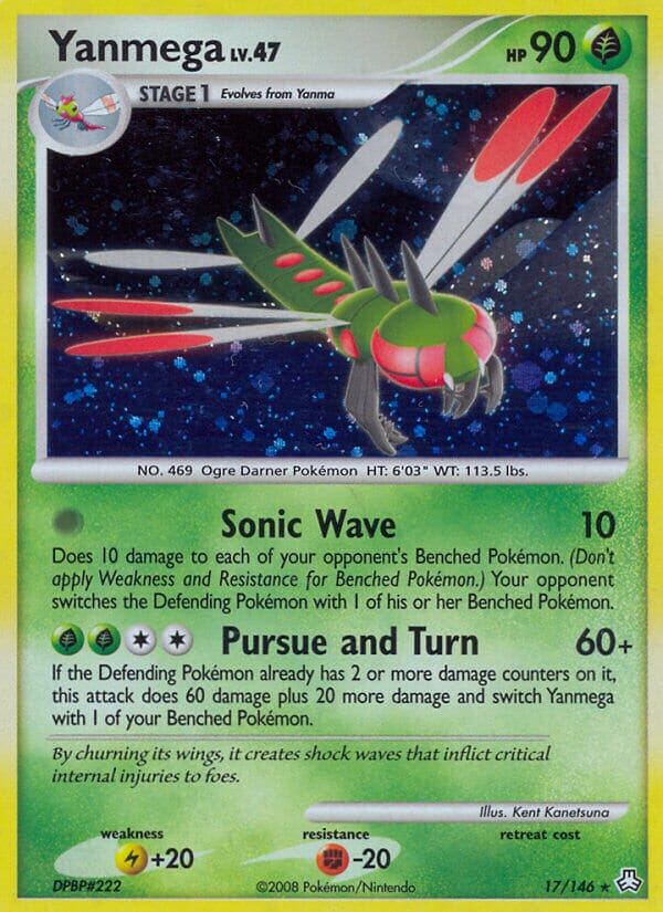 Yanmega (17/146) (Theme Deck Exclusive) [Diamond & Pearl: Legends Awakened] Pokemon Single Pokémon  | Multizone: Comics And Games