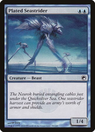 Plated Seastrider [Scars of Mirrodin] MTG Single Magic: The Gathering  | Multizone: Comics And Games