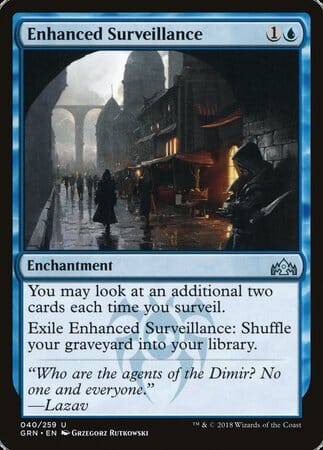 Enhanced Surveillance [Guilds of Ravnica] MTG Single Magic: The Gathering  | Multizone: Comics And Games