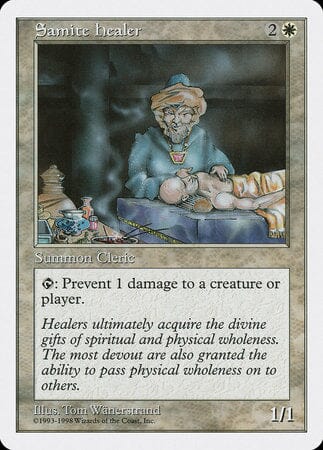 Samite Healer [Anthologies] MTG Single Magic: The Gathering  | Multizone: Comics And Games