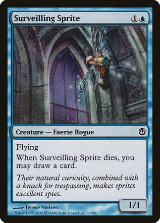 Surveilling Sprite [Duel Decks: Ajani vs. Nicol Bolas] MTG Single Magic: The Gathering  | Multizone: Comics And Games