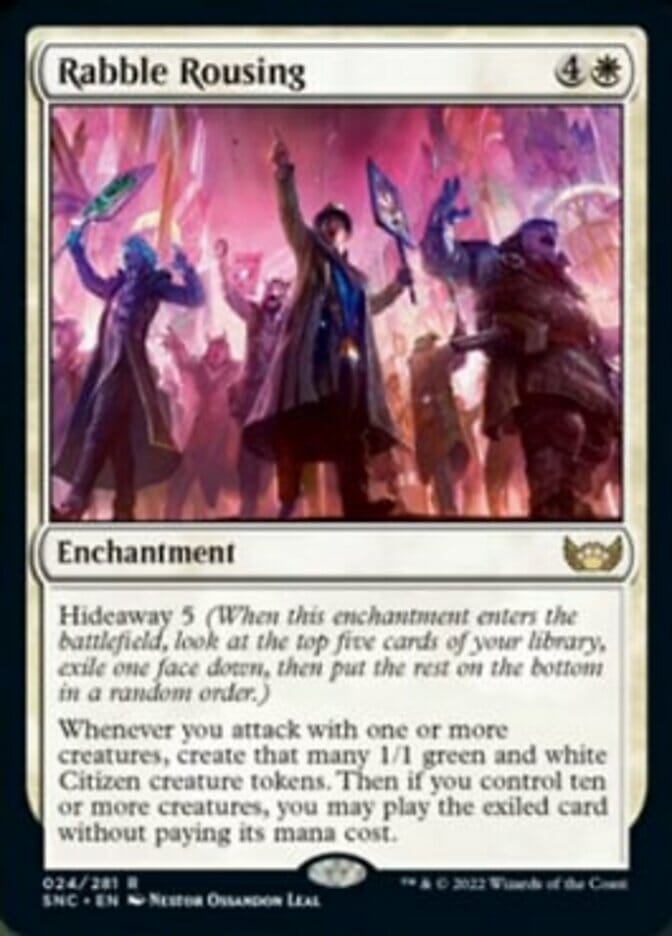 Rabble Rousing [Streets of New Capenna] MTG Single Magic: The Gathering  | Multizone: Comics And Games