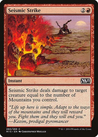 Seismic Strike [Magic 2015] MTG Single Magic: The Gathering  | Multizone: Comics And Games