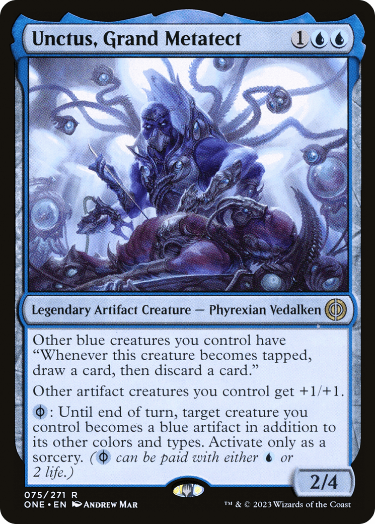 Unctus, Grand Metatect [Phyrexia: All Will Be One] MTG Single Magic: The Gathering  | Multizone: Comics And Games
