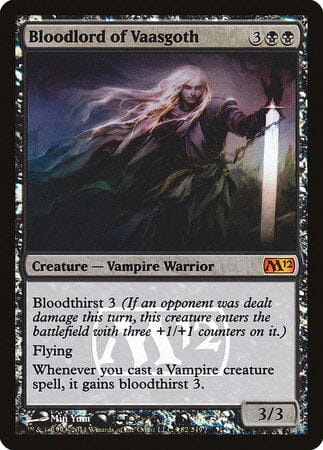 Bloodlord of Vaasgoth [Magic 2012 Promos] MTG Single Magic: The Gathering  | Multizone: Comics And Games