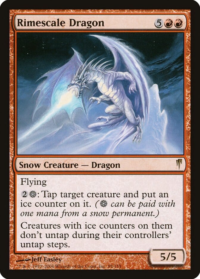 Rimescale Dragon [Coldsnap] MTG Single Magic: The Gathering  | Multizone: Comics And Games