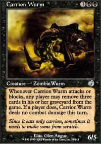 Carrion Wurm [Torment] MTG Single Magic: The Gathering  | Multizone: Comics And Games