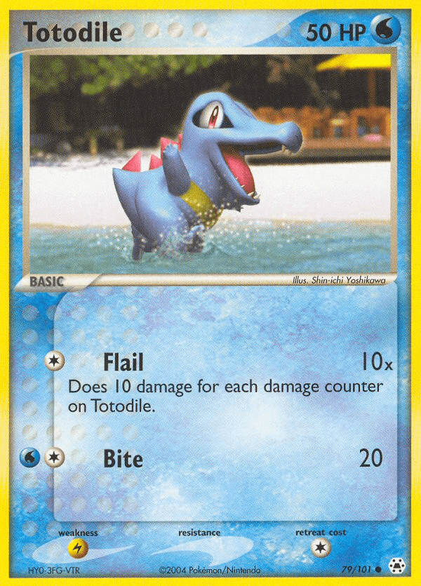 Totodile (79/101) [EX: Hidden Legends] Pokemon Single Pokémon  | Multizone: Comics And Games