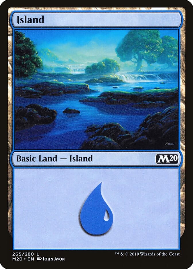 Island (#265) [Core Set 2020] MTG Single Magic: The Gathering  | Multizone: Comics And Games
