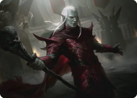 Baeloth Barrityl, Entertainer Art Card [Commander Legends: Battle for Baldur's Gate Art Series] MTG Single Magic: The Gathering  | Multizone: Comics And Games