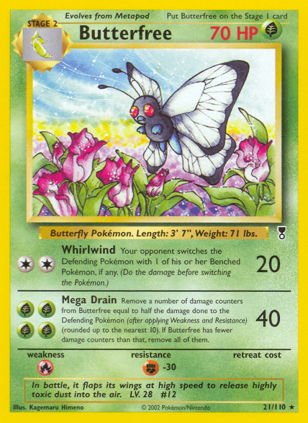 Butterfree (21/110) [Legendary Collection] Pokemon Single Pokémon  | Multizone: Comics And Games