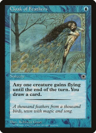 Cloak of Feathers [Portal] MTG Single Magic: The Gathering  | Multizone: Comics And Games
