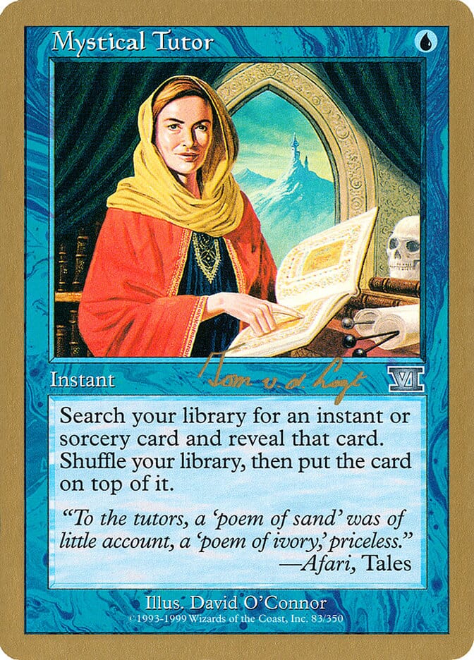 Mystical Tutor (Tom van de Logt) [World Championship Decks 2000] MTG Single Magic: The Gathering  | Multizone: Comics And Games