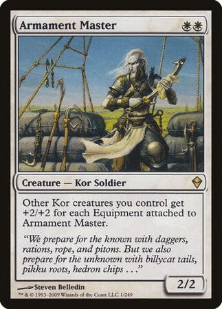 Armament Master [Zendikar] MTG Single Magic: The Gathering  | Multizone: Comics And Games