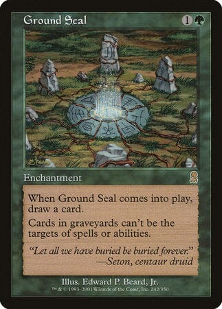 Ground Seal [Odyssey] MTG Single Magic: The Gathering  | Multizone: Comics And Games