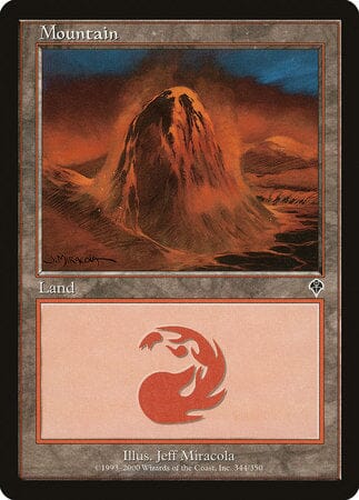 Mountain (344) [Invasion] MTG Single Magic: The Gathering  | Multizone: Comics And Games