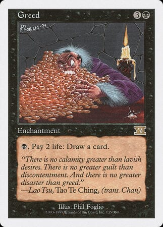 Greed [Classic Sixth Edition] MTG Single Magic: The Gathering  | Multizone: Comics And Games