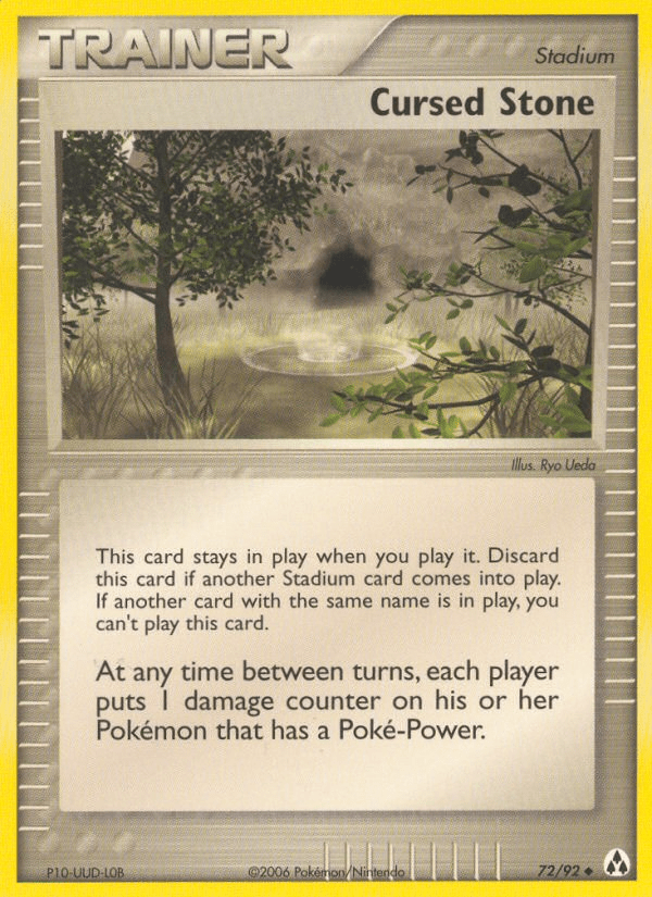 Cursed Stone (72/92) [EX: Legend Maker] Pokemon Single Pokémon  | Multizone: Comics And Games