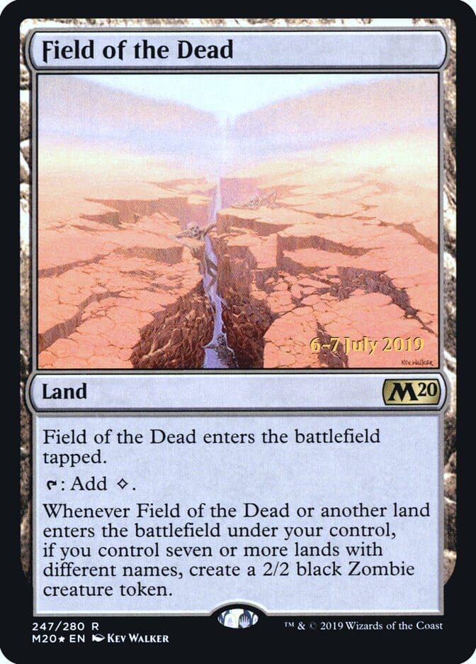 Field of the Dead [Core Set 2020 Prerelease Promos] MTG Single Magic: The Gathering  | Multizone: Comics And Games