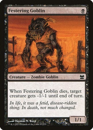 Festering Goblin [Modern Masters] MTG Single Magic: The Gathering  | Multizone: Comics And Games