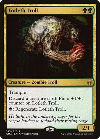 Lotleth Troll [Commander Anthology] MTG Single Magic: The Gathering  | Multizone: Comics And Games