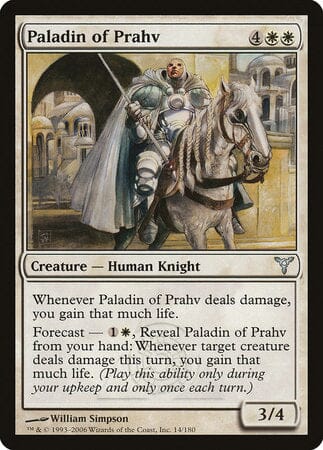 Paladin of Prahv [Dissension] MTG Single Magic: The Gathering  | Multizone: Comics And Games