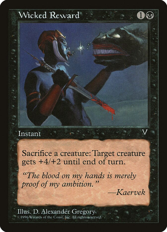 Wicked Reward [Multiverse Gift Box] MTG Single Magic: The Gathering  | Multizone: Comics And Games