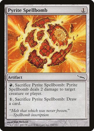 Pyrite Spellbomb [Mirrodin] MTG Single Magic: The Gathering  | Multizone: Comics And Games