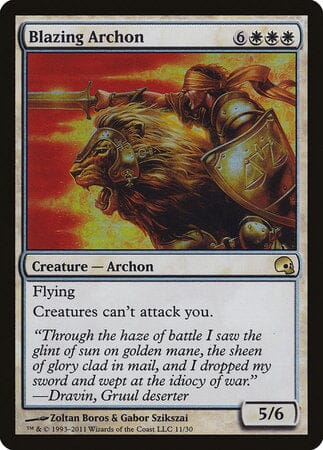 Blazing Archon [Premium Deck Series: Graveborn] MTG Single Magic: The Gathering  | Multizone: Comics And Games