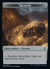 Elephant // Treasure Double-sided Token [Dominaria United Commander Tokens] MTG Single Magic: The Gathering  | Multizone: Comics And Games